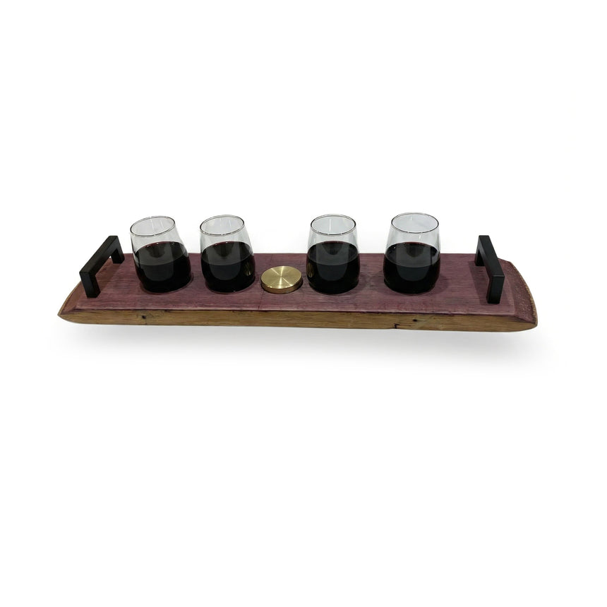 Wine Barrel Serving Board