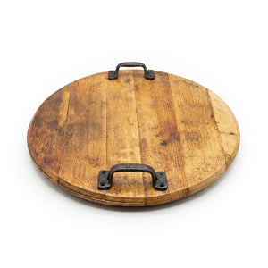 Whiskey Barrel Charcuterie Tray