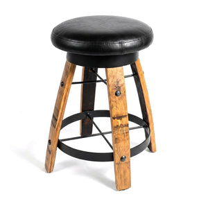 Bar Stool Cushioned Seat without Back
