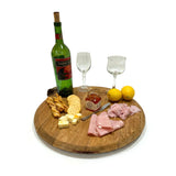 Wine Barrel Head Charcuterie