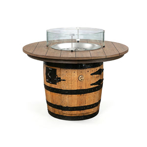 Outdoor Firepit with Poly Top