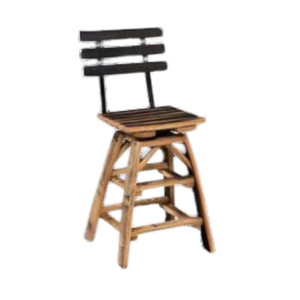 Swivel Bar Stool with Back