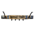 Add whiskey barrel charm to your space with the Buffalo Trace inspired Coat & Key Wooden Wall Mounted Rack featuring 2 double coat hooks, 4 key hooks, and the iconic logo.
