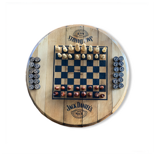 Jack Daniels Chess and Checkers Board