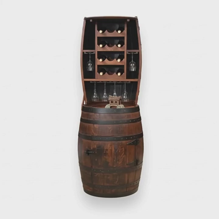 12 Bottles Barrel Hutch